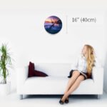 16" wall clock