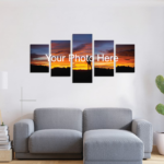 Diamond Shape Stretched Canvas Print