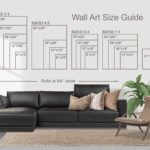 Vertical frame size mockup
