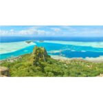 Beach Picture of Maupiti Island in French polynesia
