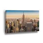 Empire State Building, View From The Rockefeller Center
