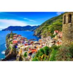 village Vernazza in Cinque Terre.