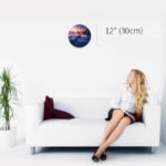 acrylic clock 12 inches