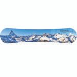 Matterhorn Acrylic Snowboard, Afternoon | For Winter Lovers