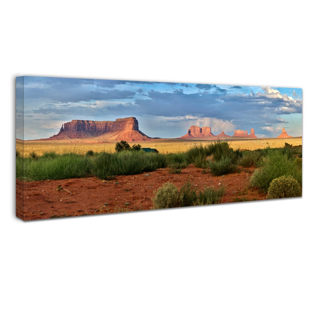 Panorama of Monument Valley