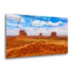 Metal Print Of Monument Valley