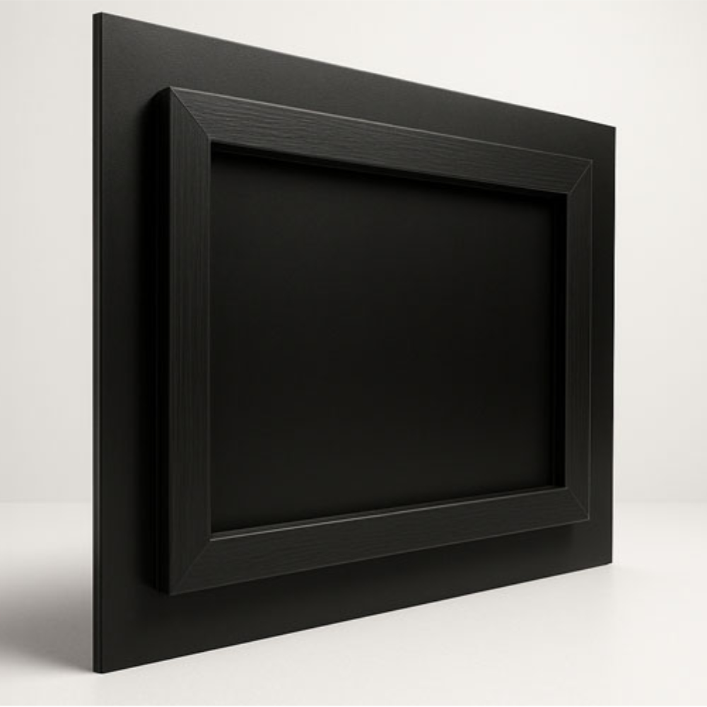 Clean Back Frame with lip