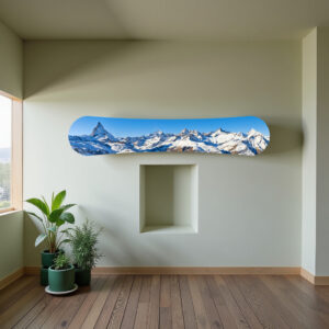 Personalized Snowboard Print | Your Photo on a SnowBoard